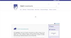 Desktop Screenshot of clginvestments.com